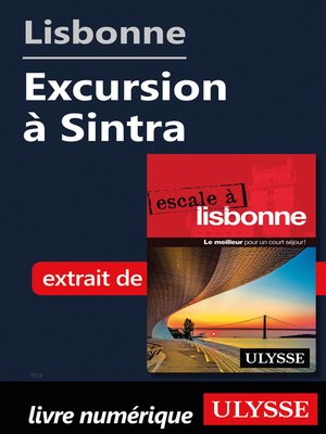 cover image of Lisbonne--Excursion à Sintra